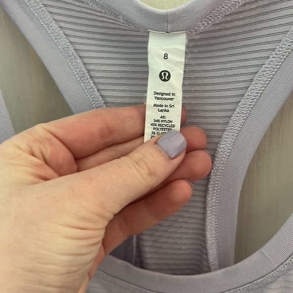 Lulu lemon raceback tank - Picture 4 of 4